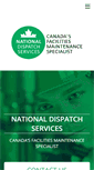 Mobile Screenshot of nationaldispatchservices.com